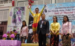Thùy Dung đoạt áo vàng chung cuộc Tour of Thailand