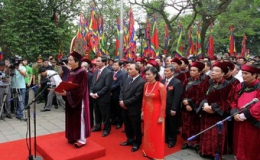 Phú Thọ: Tổ chức trọng thể Lễ dâng hương tưởng niệm các Vua Hùng