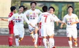 Hà Nội I đạt chức vô địch giải bóng đá nữ Quốc gia