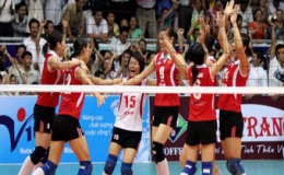 Giải bóng chuyền VTV Cup 2013: Việt Nam thắng Thái Lan