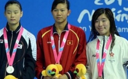Việt Nam giành hai Huy chương vàng bơi và nhảy xa