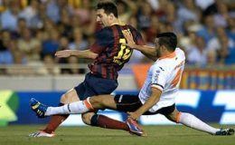 Messi lập hattrick, Barca đại thắng Valencia