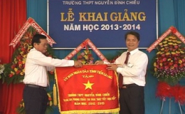 Trường THPT Nguyễn Đình Chiểu khai giảng năm học mới  2013 – 2014