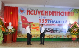 Trường THPT Nguyễn Đình Chiểu kỷ niệm 135 năm thành lập