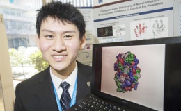 17 tuổi nghiên cứu thuốc chống cúm, nhận giải thưởng khoa học Intel