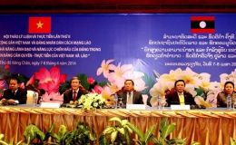 Khai mạc Hội thảo Lý luận lần thứ hai giữa Đảng Cộng sản Việt Nam và Đảng Nhân dân Cách mạng Lào