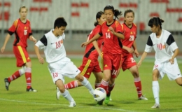 Tuyển nữ Việt Nam tự tin dự World Cup 2015