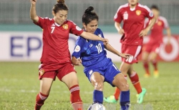 Vòng chung kết bóng đá nữ châu Á: Cơn mưa bàn thắng ở bảng B