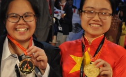 Nữ sinh Việt giành điểm cao nhất Olympic Hóa học quốc tế