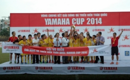 U13 Sông Lam Nghệ An vô địch Giải bóng đá Thiếu niên toàn quốc cúp Yamaha năm 2014