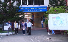 Tiền Giang kết thúc đợt I của kỳ tuyển sinh đại học, cao đẳng năm 2014