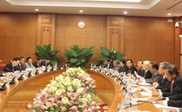 Tăng cường mối quan hệ đoàn kết đặc biệt Việt Nam-Lào