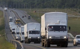 Kiev tấn công đoàn xe bọc thép của Nga?