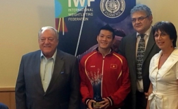 Thạch Kim Tuấn nhận danh hiệu vận động viên hay nhất giải trẻ thế giới