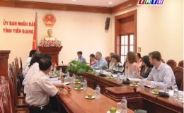 Tiền Giang tiếp Đoàn Giám đốc Tiểu ban phân bổ ngân sách y tế dân sinh lao động Thượng viện Hoa kỳ