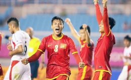 Thắng Kyrgyzstan, tuyển Olympic Việt Nam giành ngôi đầu bảng H tại Asiad 17
