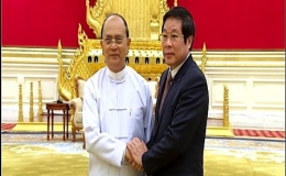 Bộ trưởng Nguyễn Bắc Son làm việc tại Myanmar