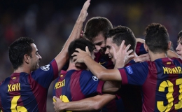 Messi im tiếng, Barca nhọc nhằn hạ Apoel FC