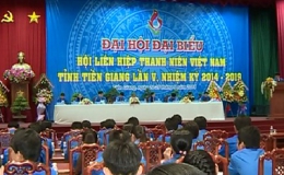 Khai mạc Đại hội đại biểu Hội Liên hiệp thanh niên Việt Nam tỉnh Tiền Giang lần thứ V, nhiệm kỳ 2014 – 2019