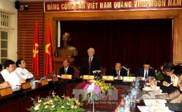 Tổng Bí thư Nguyễn Phú Trọng: Văn hóa – một trong bốn trụ cột để phát triển bền vững đất nước
