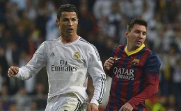 Ronaldo không bị áp lực khi cạnh tranh với Messi