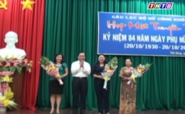 Họp mặt nữ cán bộ lãnh đạo nhân kỷ niệm 84 năm Ngày thành lập Hội LHPN Việt Nam