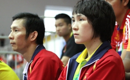 Tiến Minh và Vũ Thị Trang tham dự Giải cầu lông Pháp mở rộng
