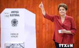 Bà Dilma Rousseff tái đắc cử Tổng thống Brazil