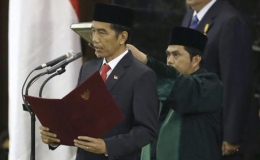 Tân Tổng thống Indonesia tuyên thệ nhậm chức