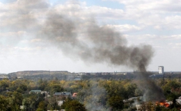Giao tranh bùng phát dữ dội tại sân bay Donetsk, Ukraine