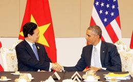Thủ tướng Chính phủ Nguyễn Tấn Dũng gặp Tổng thống Hoa Kỳ Obama