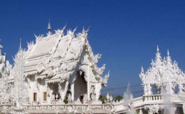 Chùa Trắng Wat Rong Khun ở Thái Lan