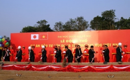Động thổ xây dựng Đại học Việt-Nhật