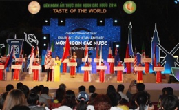 21 quốc gia tham gia Liên hoan ẩm thực tại TP HCM