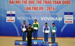 Đoàn TT Tiền Giang giành 3 HCB, 3 HCĐ tại Đại hội TDTT toàn quốc