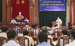 Khai mạc kỳ họp thứ 12 Hội đồng nhân dân tỉnh Tiền Giang khóa VIII
