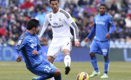 C.Ronaldo lập cú đúp giúp Real thắng đậm Getafe