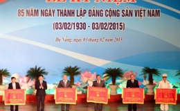Kỷ niệm 85 năm Đảng Cộng sản Việt Nam trên cả nước