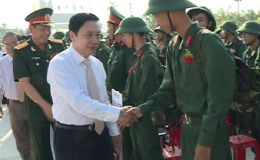 Tiền Giang giao quân đợt 1 năm 2015
