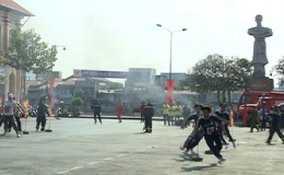 Lễ phát động Tuần lễ Quốc gia An toàn vệ sinh lao động, phòng chống cháy nổ tỉnh Tiền Giang lần thứ 17