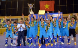 Sanatech.Khánh Hòa vô địch giải Futsal quốc gia 2015