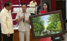 Lãnh đạo tỉnh Tiền Giang thăm tỉnh Savannakhet