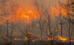 Cháy lớn quét qua 20 làng, thị trấn của Siberia