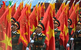 Lễ diễu binh kỷ niệm 40 năm thống nhất đất nước