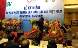 Hội Luật gia Việt Nam kỷ niệm 60 năm thành lập