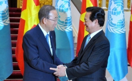 Thủ tướng hội kiến Tổng Thư ký Liên Hợp Quốc