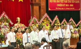 Đại hội  Hội Nhà báo Việt Nam tỉnh Tiền Giang lần thứ VII- Nhiệm kỳ 2015- 2020