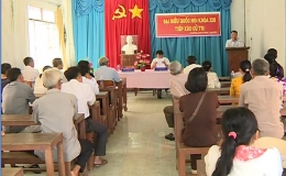 Đoàn đại biểu Quốc hội tỉnh Tiền Giang tiếp xúc cử tri xã Long Hưng