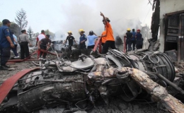 116 người đã thiệt mạng trong vụ rơi máy bay quân sự ở Indonesia