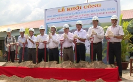 Lễ khởi công xây dựng trường mầm non Dưỡng Điềm huyện Châu Thành